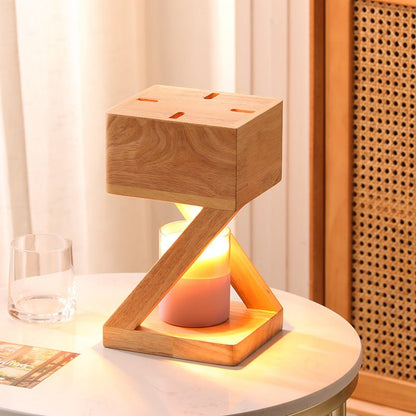 Household Oak Aromatherapy Wax Melting Lamp - merch gone viral.