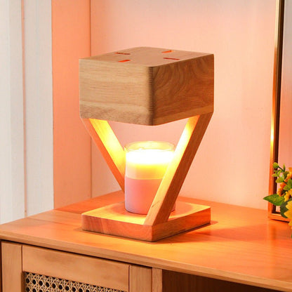 Household Oak Aromatherapy Wax Melting Lamp - merch gone viral.
