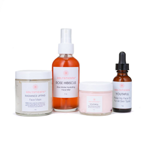 Luxe Anti-aging youthful skincare bundle! Stay radiant with a stunning glow!