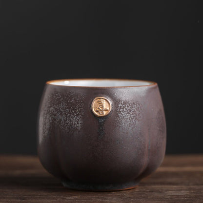 Japanese style kiln changing teacup, ceramic kung fu tea set - merch gone viral.