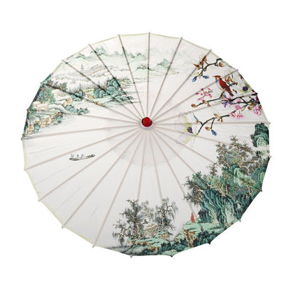 Japanese Umbrella Oiled Paper With Wood Handle - Merch Gone Viral