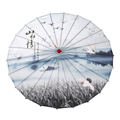 Japanese Umbrella Oiled Paper With Wood Handle - Merch Gone Viral