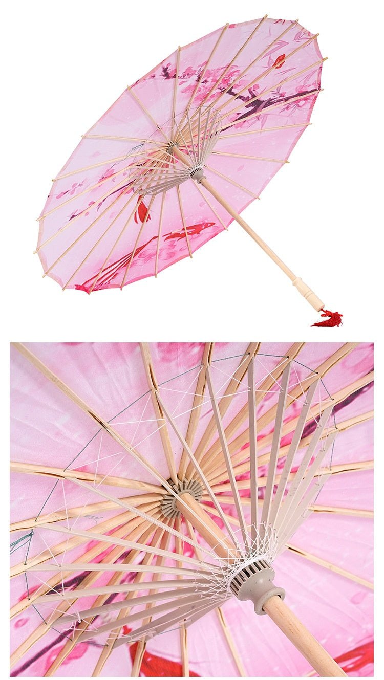 Japanese Umbrella With Bamboo Frame - Merch Gone Viral