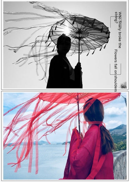 Japanese Umbrella With Bamboo Frame - Merch Gone Viral