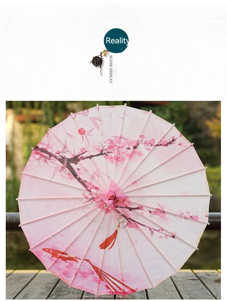 Japanese Umbrella With Bamboo Frame - Merch Gone Viral