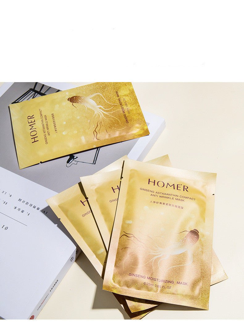 Korean Ginseng Astaxanthin Firming Mask Elite Antioxidant Infusion For Radiant Youthful Skin Daily Use - merch gone viral.