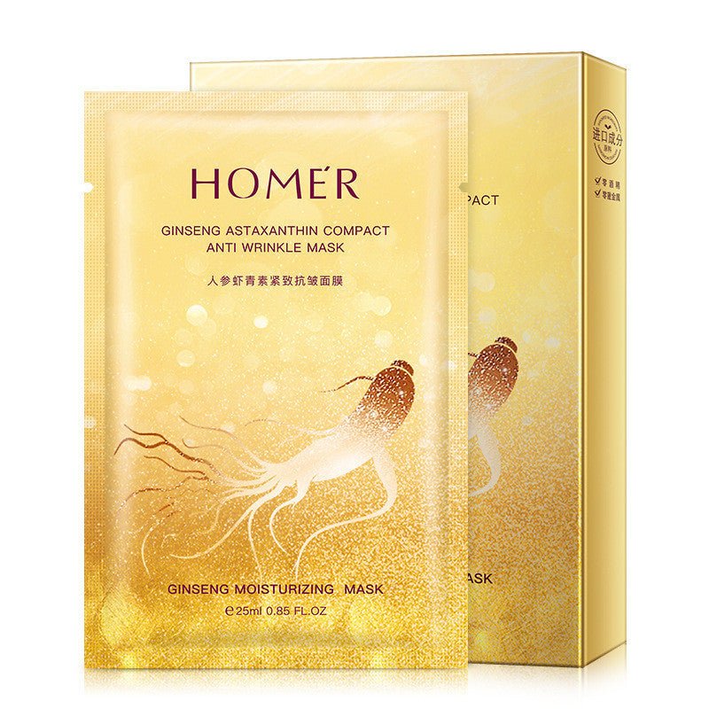 Korean Ginseng Astaxanthin Firming Mask Elite Antioxidant Infusion For Radiant Youthful Skin Daily Use - merch gone viral.