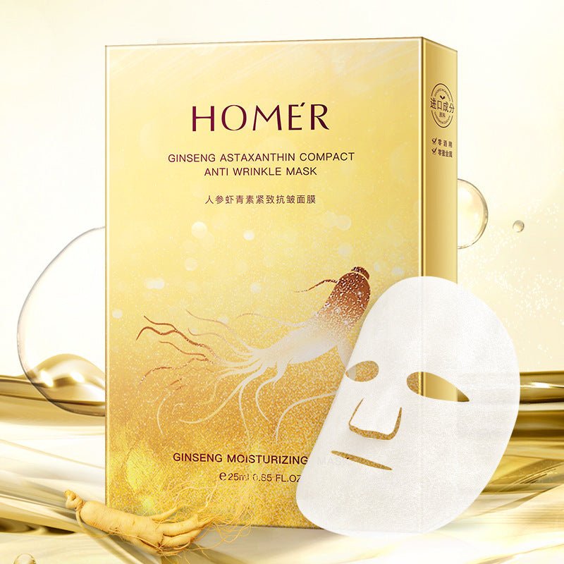 Korean Ginseng Astaxanthin Firming Mask Elite Antioxidant Infusion For Radiant Youthful Skin Daily Use - merch gone viral.