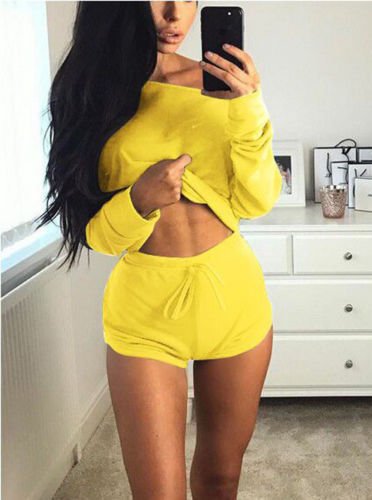 Ladies sweater suit - merch gone viral.