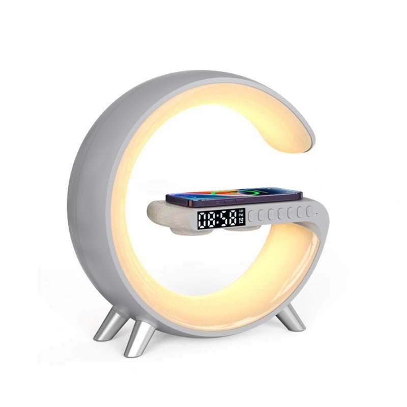 LED Lamp With 15W Wireless Charging And Bluetooth Speaker Lamp - Merch Gone Viral