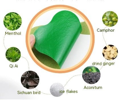 Lumbar Spine Stickers Mugwort Boxed Mugwort Medicine For Hair Warming Moxibustion Cream - merch gone viral.
