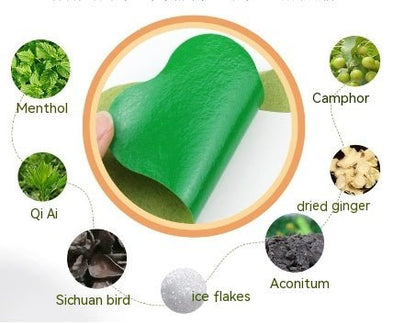 Lumbar Spine Stickers Mugwort Boxed Mugwort Medicine For Hair Warming Moxibustion Cream - merch gone viral.