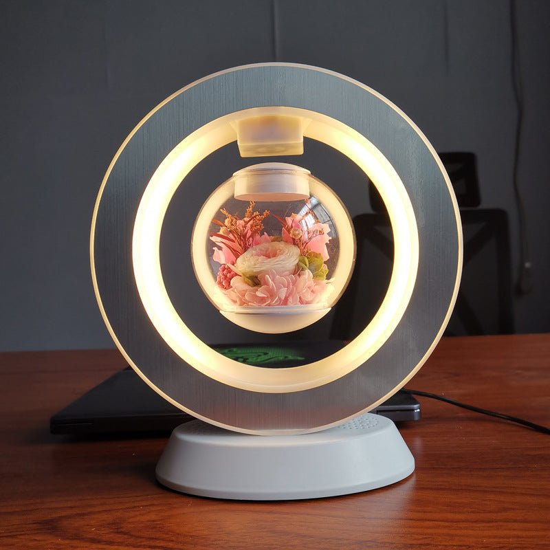 Magnetic Levitation Lamp Bluetooth Stereo Christmas - merch gone viral.