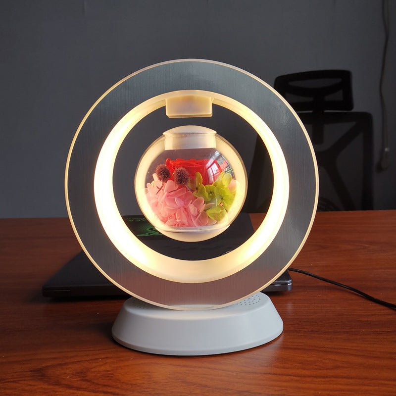 Magnetic Levitation Lamp Bluetooth Stereo Christmas - merch gone viral.