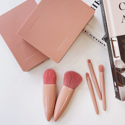 Makeup Brush Set with Soft Rayon Bristles for Precise Application Travel Ready Makeup Brush Set - Merch Gone Viral