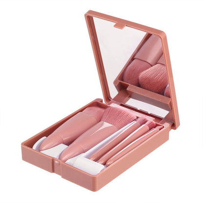 Makeup Brush Set with Soft Rayon Bristles for Precise Application Travel Ready Makeup Brush Set - Merch Gone Viral