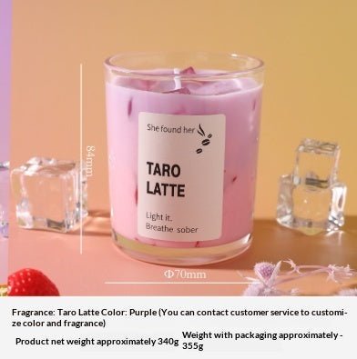 Matcha Jelly Wax Soy Hand Poured Long Lasting Candle - Merch Gone Viral