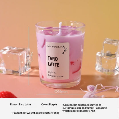 Matcha Jelly Wax Soy Hand Poured Long Lasting Candle - Merch Gone Viral