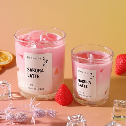 Matcha Jelly Wax Soy Hand Poured Long Lasting Candle - Merch Gone Viral