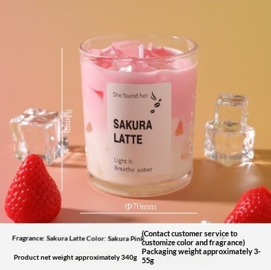 Matcha Jelly Wax Soy Hand Poured Long Lasting Candle - Merch Gone Viral