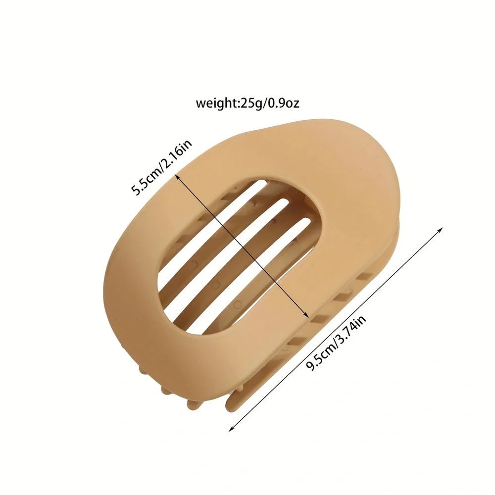 Matte Acrylic Hair Clips Premium Collection With Strong Grip And Flexible Teeth Limited Edition - merch gone viral.