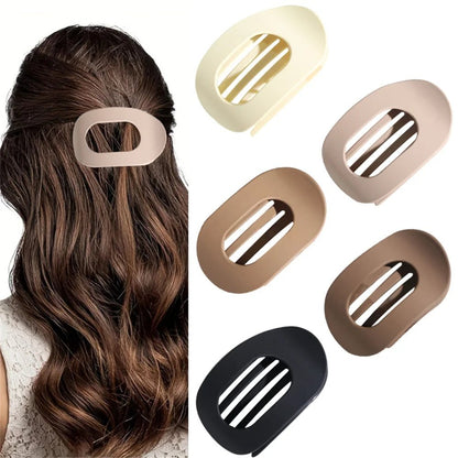 Matte Acrylic Hair Clips Premium Collection With Strong Grip And Flexible Teeth Limited Edition - merch gone viral.