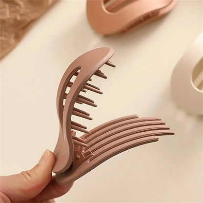 Matte Acrylic Hair Clips Premium Collection With Strong Grip And Flexible Teeth Limited Edition - merch gone viral.
