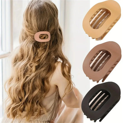 Matte Acrylic Hair Clips Premium Collection With Strong Grip And Flexible Teeth Limited Edition - merch gone viral.