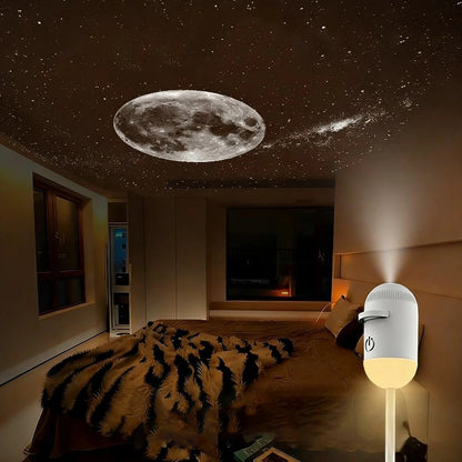 Mini Galaxy Star Projector Night Light with Nebula Ceiling Projection - Merch Gone Viral