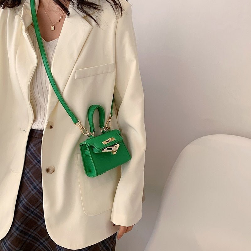 Mini One Shoulder Handbag Stereotype Crossbody Small Square Bag - merch gone viral.