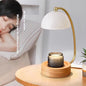 Minimalist Bedside Wooden Fused Candle Lamp - merch gone viral.