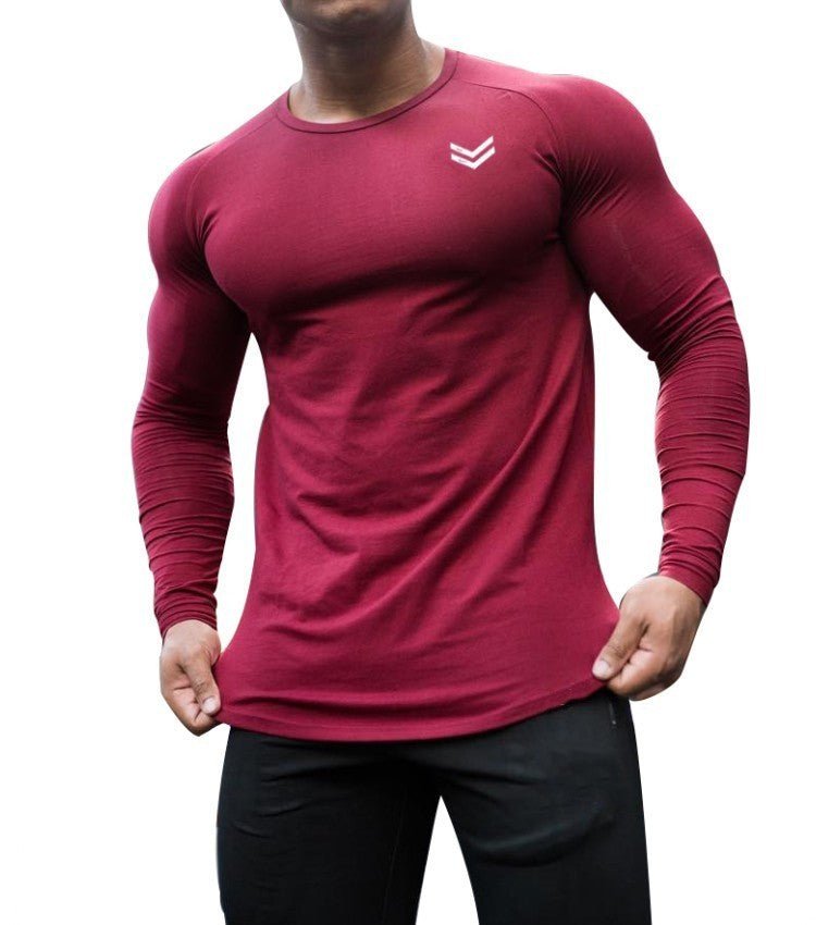 Muscle Fitness Brothers New Tight Long Sleeve - merch gone viral.
