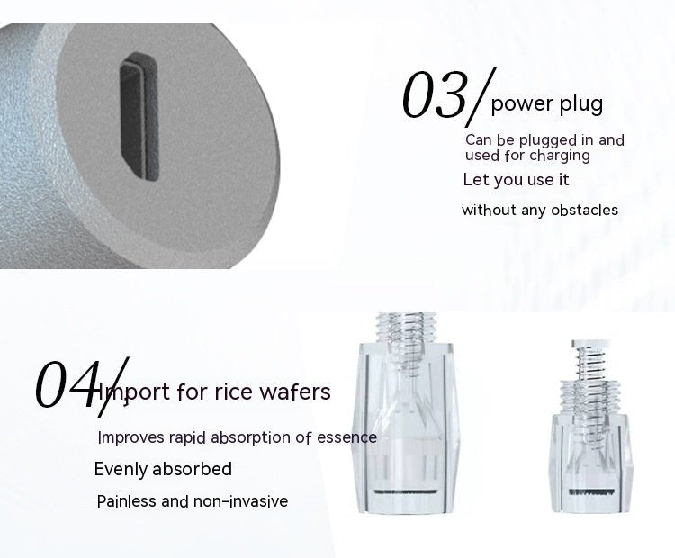 Nano Crystallite Beauty Instrument Household MTS Water Light Micro Needling Device - merch gone viral.