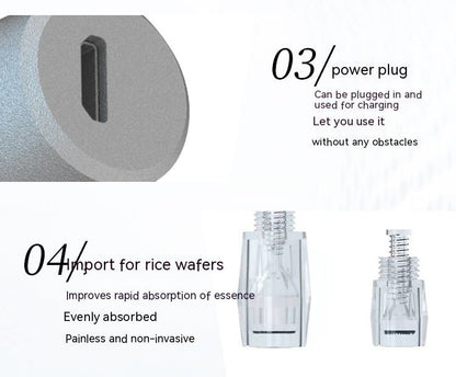 Nano Crystallite Beauty Instrument Household MTS Water Light Micro Needling Device - merch gone viral.