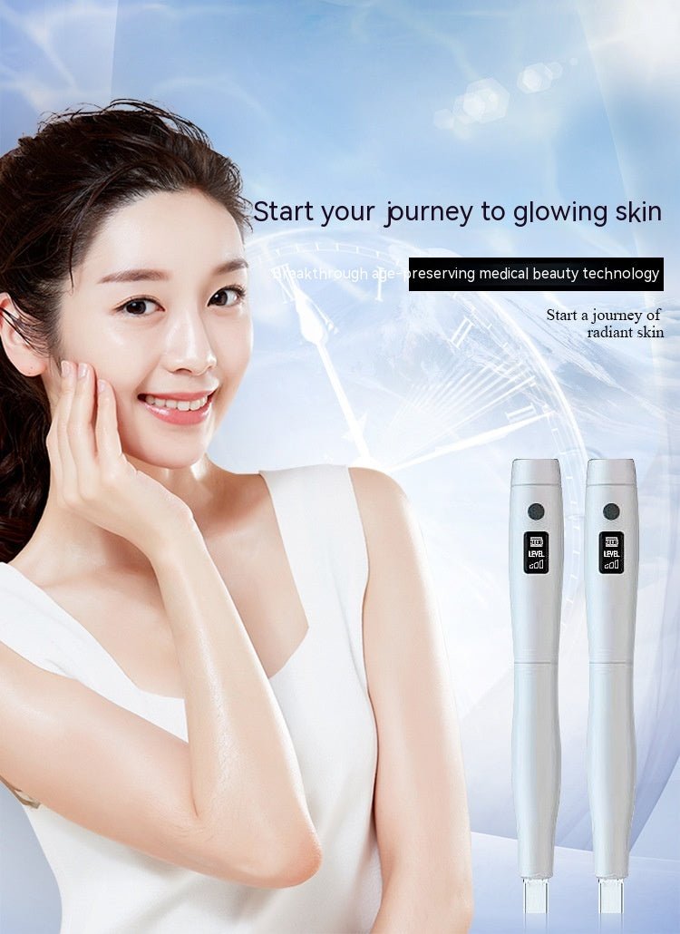 Nano Crystallite Beauty Instrument Household MTS Water Light Micro Needling Device - merch gone viral.