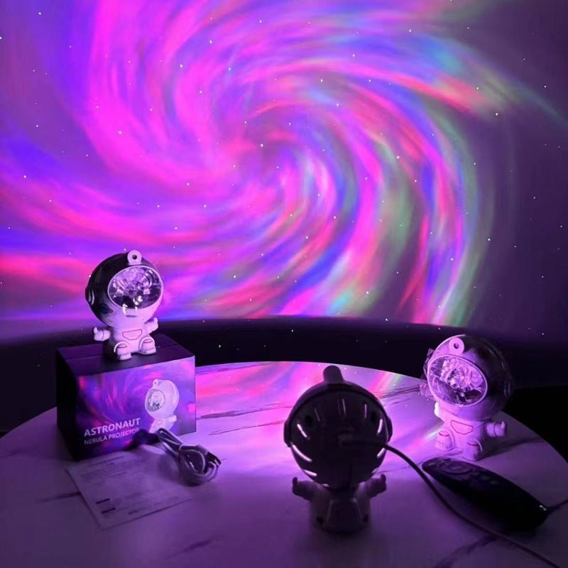 New Aurora Astronaut Nebula Decorative Vortex Projector - merch gone viral.
