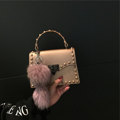 New fashion frosted matte pvc jelly bag - merch gone viral.