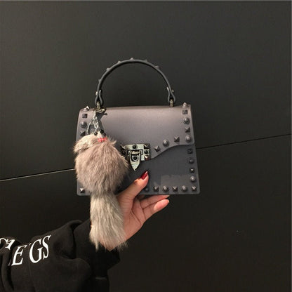 New fashion frosted matte pvc jelly bag - merch gone viral.