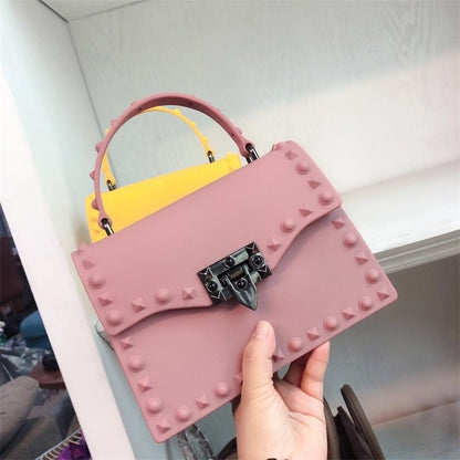 New fashion frosted matte pvc jelly bag - merch gone viral.