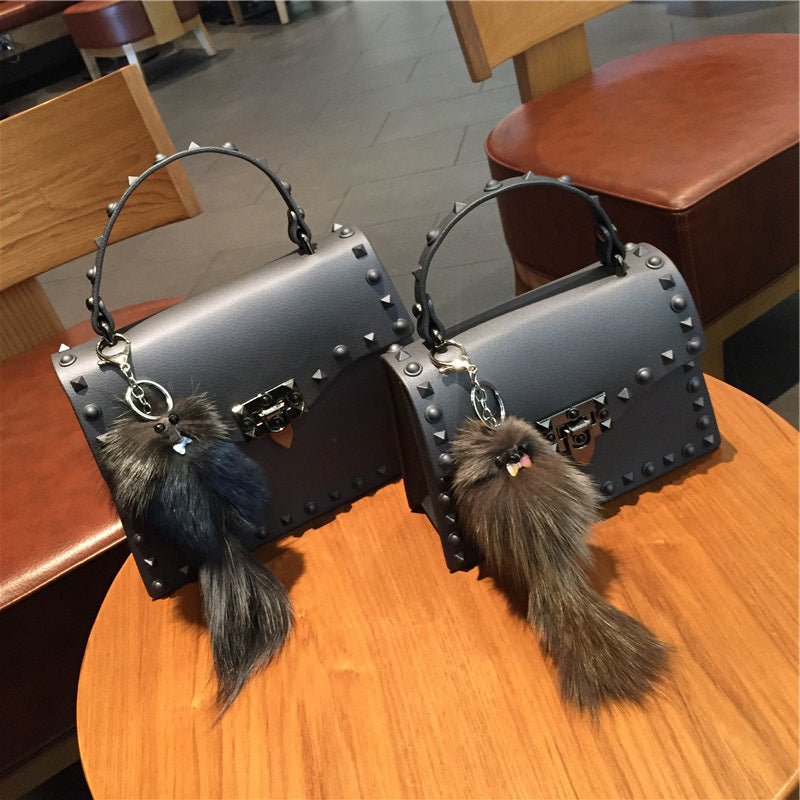 New fashion frosted matte pvc jelly bag - merch gone viral.