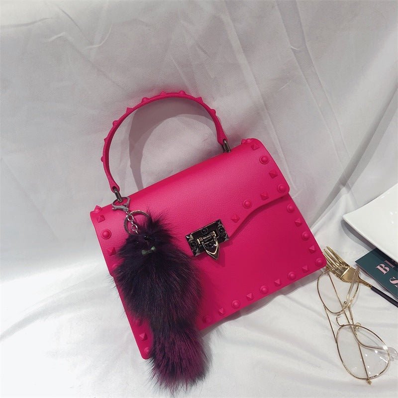 New fashion frosted matte pvc jelly bag - merch gone viral.