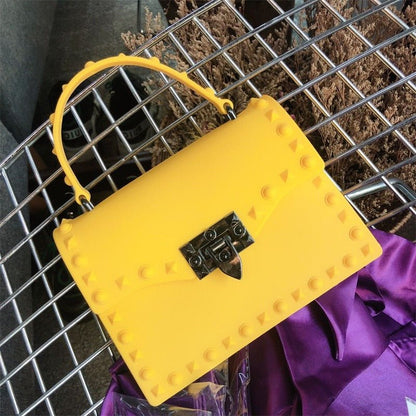 New fashion frosted matte pvc jelly bag - merch gone viral.