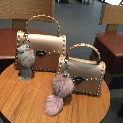 New fashion frosted matte pvc jelly bag - merch gone viral.