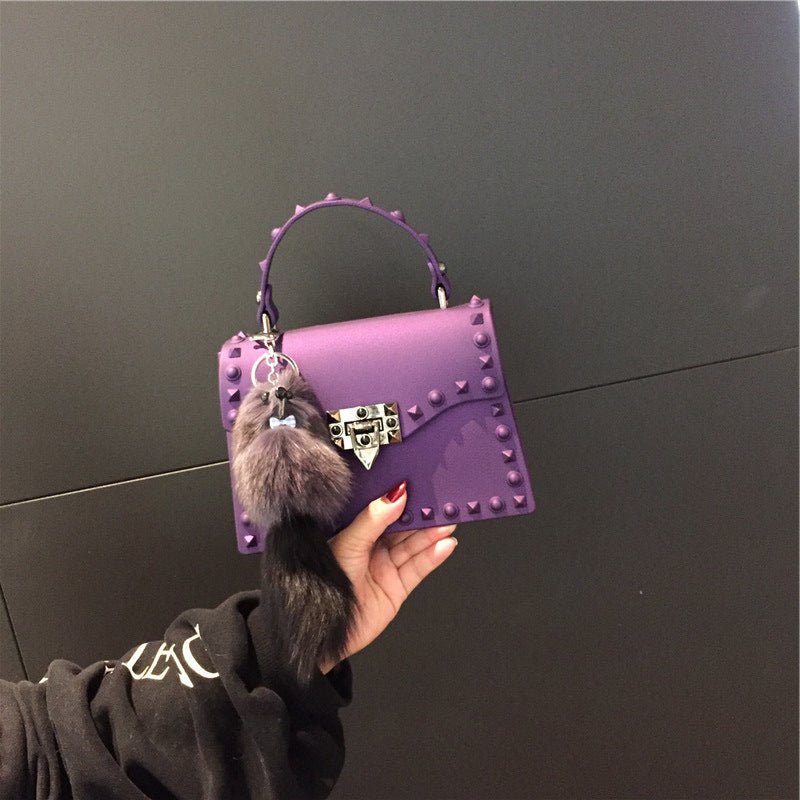 New fashion frosted matte pvc jelly bag - merch gone viral.