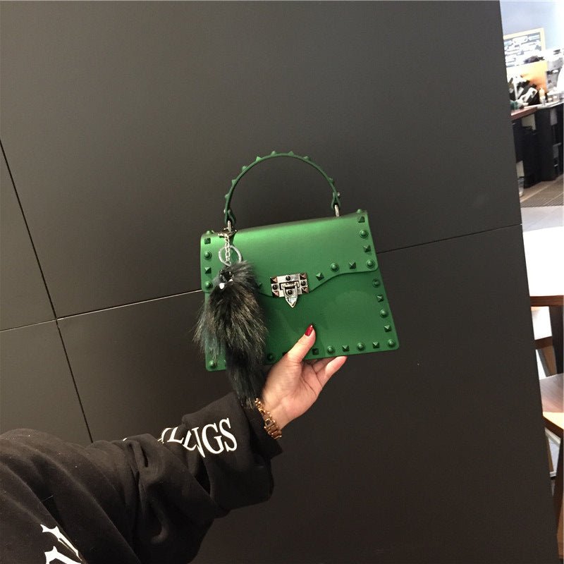 New fashion frosted matte pvc jelly bag - merch gone viral.