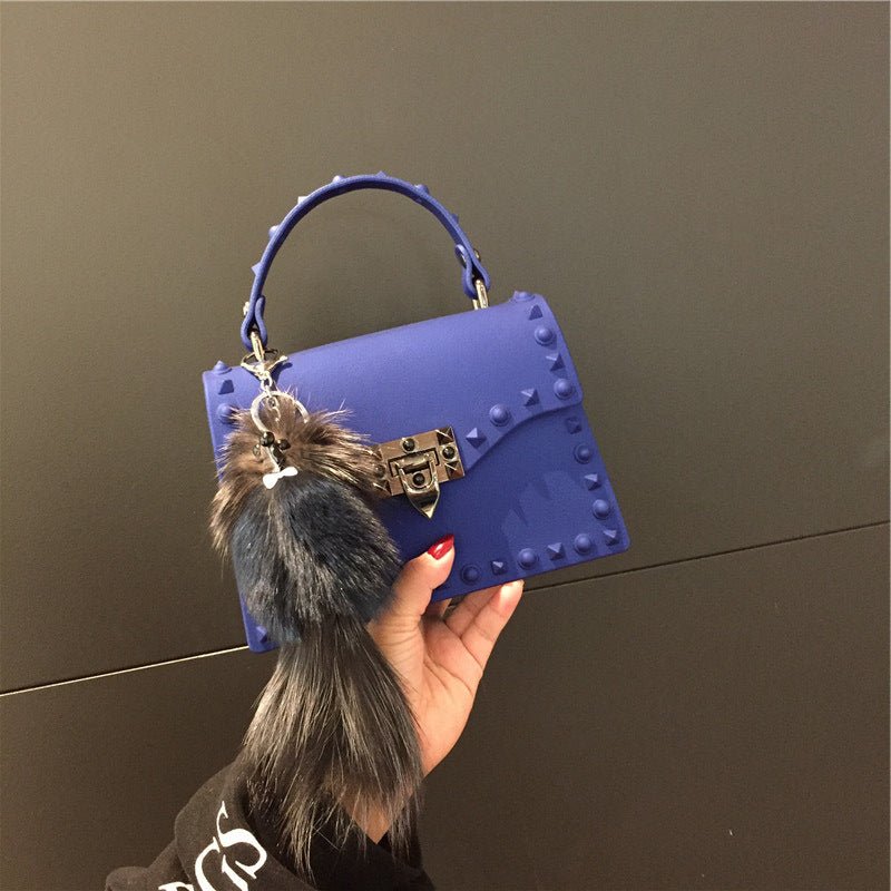 New fashion frosted matte pvc jelly bag - merch gone viral.