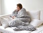 Nordic Thick Wool Hand - woven Blanket - merch gone viral.