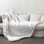 Nordic Thick Wool Hand - woven Blanket - merch gone viral.