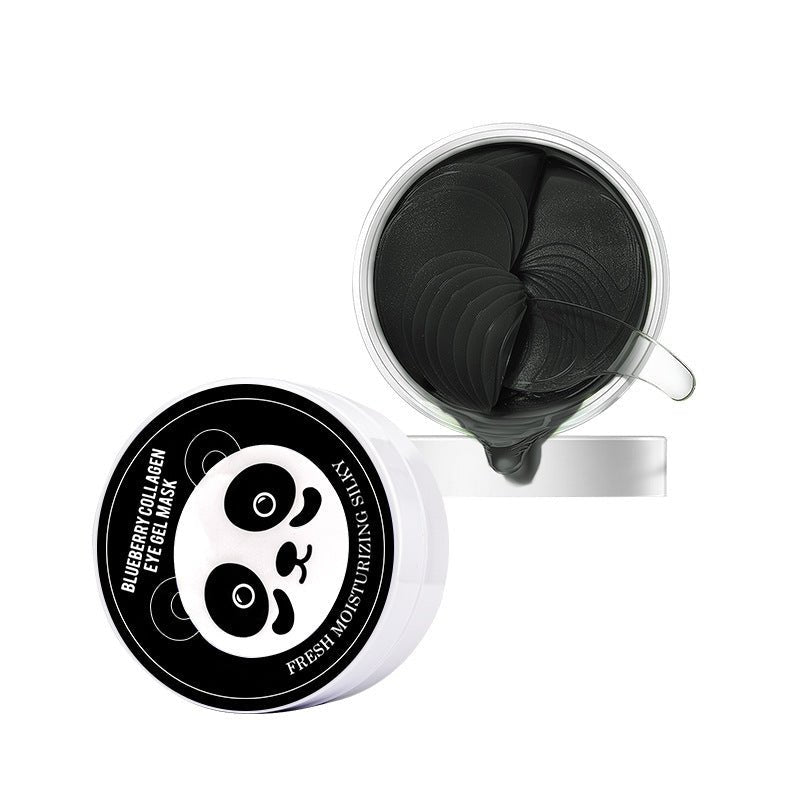 Panda Eye Mask Rose Collagen Glycerin Thick Sheet Lux Spa Edition For Contoured Hydration - merch gone viral.
