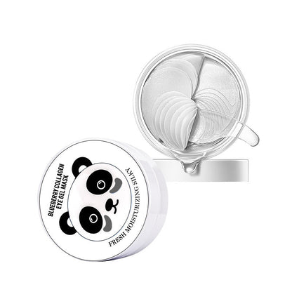 Panda Eye Mask Rose Collagen Glycerin Thick Sheet Lux Spa Edition For Contoured Hydration - merch gone viral.